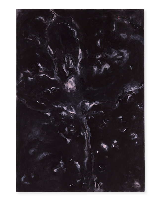 Black Magnolia #3 Bleckner